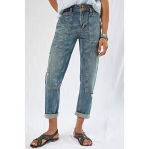 Anthropologie Wanderer High Rise Relaxed Jean Sz 25